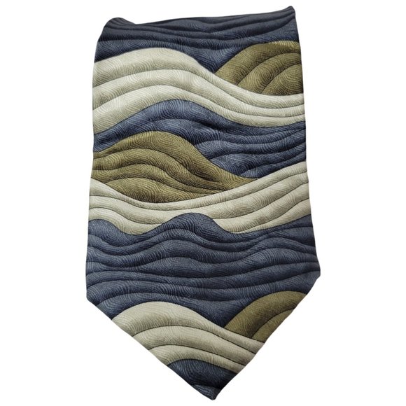 Jerry J. Garcia 100% Silk Tie Blue Iceberg Ltd. Ed. 220 of 1,000 Grateful Dead - Picture 5 of 10